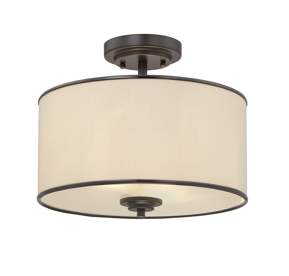 Grove 2-light Ceiling Light In English Bronze : 1JLK8 | Foresight ...