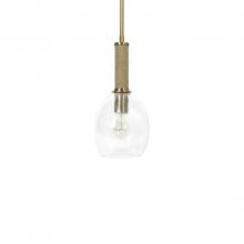 Palecek 2067-79 - Bronson Glass Pendant Brass