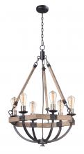 Maxim 20335WOBZ - Lodge-Chandelier