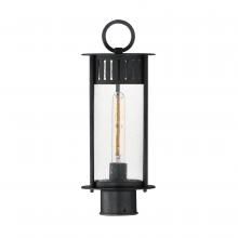 Maxim 30630CDBKP - Windsor-Outdoor Post Lantern