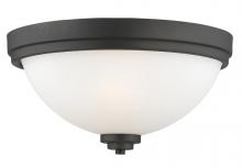 Z-Lite 443F3-BRZ - 3 Light Flush Mount