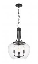 Z-Lite 473P16-MB - 3 Light Pendant