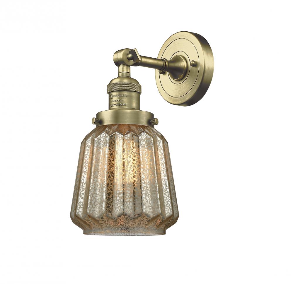 Chatham - 1 Light - 7 inch - Antique Brass - Sconce