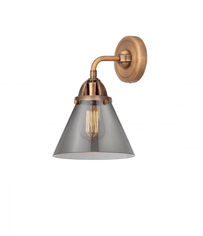 Cone - 1 Light - 8 inch - Antique Copper - Sconce