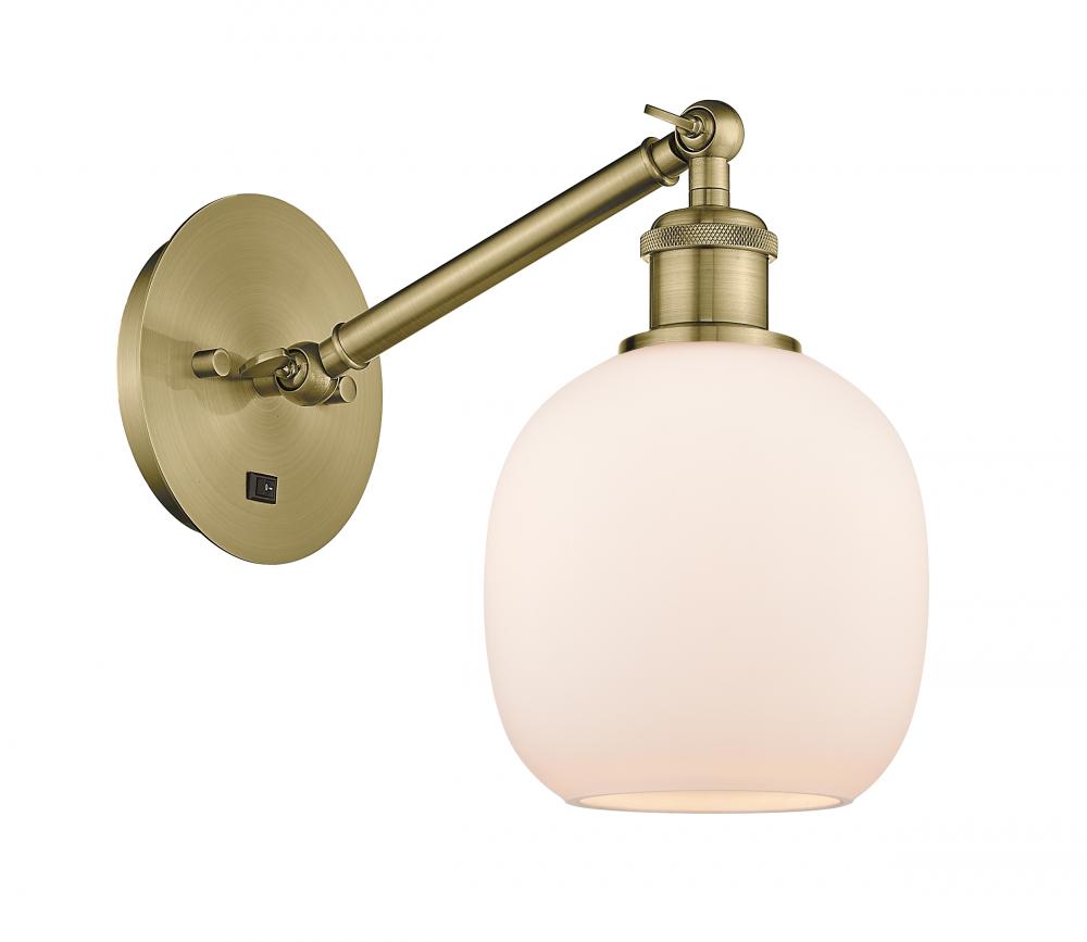 Belfast - 1 Light - 6 inch - Antique Brass - Sconce