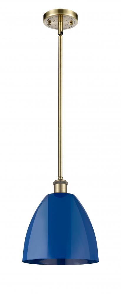 Plymouth - 1 Light - 9 inch - Antique Brass - Pendant