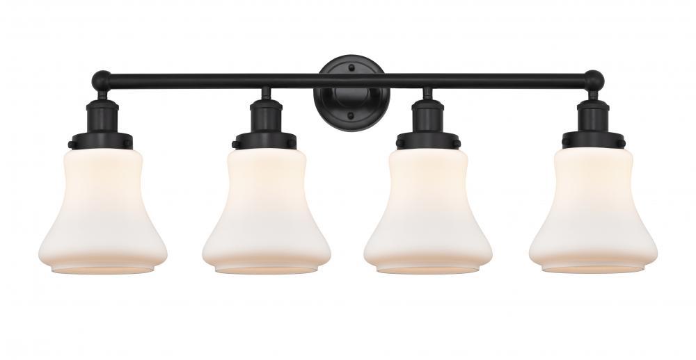 Bellmont - 4 Light - 33 inch - Matte Black - Bath Vanity Light