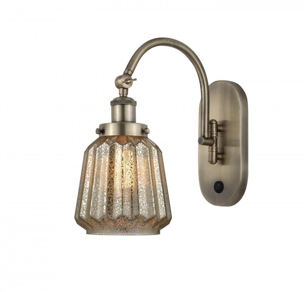 Chatham - 1 Light - 7 inch - Antique Brass - Sconce