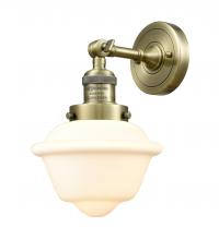 Innovations Lighting 203-AB-G531-LED - Oxford - 1 Light - 8 inch - Antique Brass - Sconce