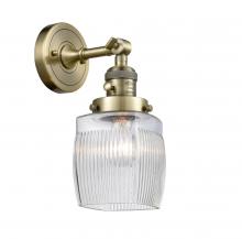 Innovations Lighting 203SW-AB-G302-LED - Colton - 1 Light - 6 inch - Antique Brass - Sconce