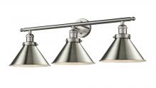 Innovations Lighting 205-SN-M10-LED - 3 Light Vintage Dimmable LED Bathroom Fixture