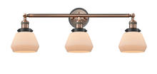 Innovations Lighting 205BP-ACBK-G171 - Fulton - 3 Light - 30 inch - Antique Copper - Bath Vanity Light