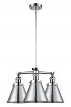 Innovations Lighting 207-PC-M13-PC-LED - Appalachian - 3 Light - 21 inch - Polished Chrome - Stem Hung - Chandelier