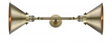 Innovations Lighting 208L-AB-M10-AB-LED - Briarcliff - 2 Light - 10 inch - Antique Brass - Bath Vanity Light