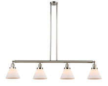 Innovations Lighting 214-PN-G41-LED - Cone - 4 Light - 52 inch - Polished Nickel - Stem Hung - Island Light