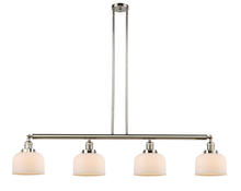 Innovations Lighting 214-PN-G71-LED - Bell - 4 Light - 53 inch - Polished Nickel - Stem Hung - Island Light