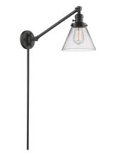 Innovations Lighting 237-OB-G42-LED - Cone - 1 Light - 8 inch - Oil Rubbed Bronze - Swing Arm