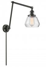 Innovations Lighting 238-OB-G172 - Fulton - 1 Light - 8 inch - Oil Rubbed Bronze - Swing Arm