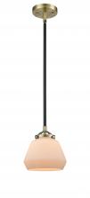 Innovations Lighting 284-1S-BAB-G171-LED - Fulton - 1 Light - 7 inch - Black Antique Brass - Cord hung - Mini Pendant