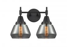 Innovations Lighting 447-2W-BK-G173-LED - Fulton - 2 Light - 16 inch - Matte Black - Bath Vanity Light