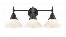 Innovations Lighting 447-3W-BK-G4471 - Caden - 3 Light - 26 inch - Matte Black - Bath Vanity Light