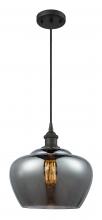 Innovations Lighting 516-1P-OB-G93-L-LED - Fenton - 1 Light - 11 inch - Oil Rubbed Bronze - Cord hung - Mini Pendant