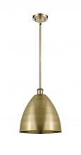 Innovations Lighting 516-1S-AB-MBD-12-AB-LED - Bristol - 1 Light - 12 inch - Antique Brass - Pendant