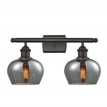 Innovations Lighting 516-2W-OB-G93-LED - Fenton - 2 Light - 17 inch - Oil Rubbed Bronze - Bath Vanity Light