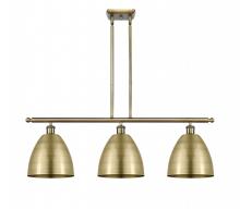 Innovations Lighting 516-3I-AB-MBD-9-AB-LED - Bristol - 3 Light - 36 inch - Antique Brass - Cord hung - Island Light