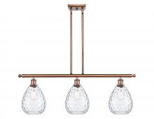 Innovations Lighting 516-3I-AC-G372-LED - Waverly - 3 Light - 36 inch - Antique Copper - Cord hung - Island Light