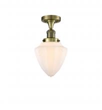 Innovations Lighting 517-1CH-AB-G661-7-LED - Bullet - 1 Light - 7 inch - Antique Brass - Semi-Flush Mount