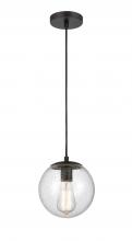 Innovations Lighting 608-BK-SDY-LED - Tolland - 1 Light - 8 inch - Matte Black - Cord hung - Mini Pendant