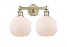 Innovations Lighting 616-2W-AB-G121-8 - Athens - 2 Light - 17 inch - Antique Brass - Bath Vanity Light