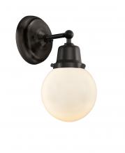 Innovations Lighting 623-1W-BK-G201-6 - Beacon - 1 Light - 6 inch - Matte Black - Sconce