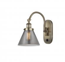 Innovations Lighting 918-1W-AB-G43-LED - Cone - 1 Light - 8 inch - Antique Brass - Sconce