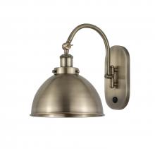 Innovations Lighting 918-1W-AB-MFD-10-AB-LED - Ballston Urban - 1 Light - 10 inch - Antique Brass - Sconce