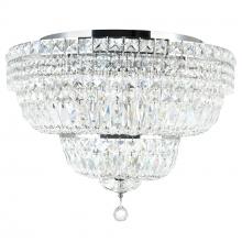 CWI LIGHTING 8003C30C - Stefania 16 Light Bowl Flush Mount With Chrome Finish