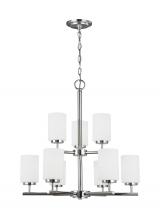 Generation Lighting 31162-05 - Nine Light Chandelier