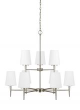 Generation Lighting 3140409-962 - Nine Light Chandelier