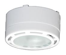 Single 12 Volt, 20 Watt Xenon Puck Light, White