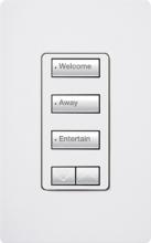 Lutron Electronics RRD-W3BSRL-AL - RA2 3BSRL WALL KEYPAD ALMOND