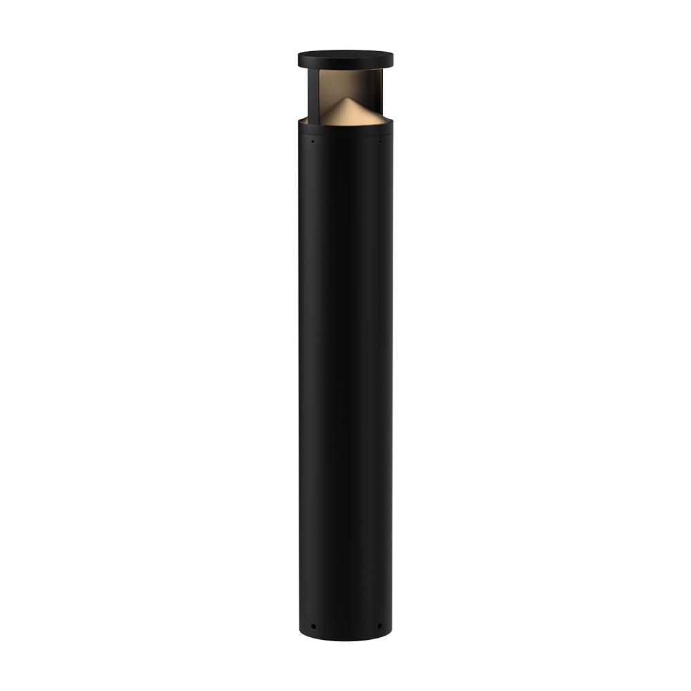 Dover 39-in Black LED Exterior Bollard