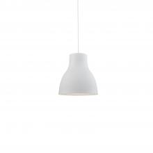 Kuzco Lighting Inc 494213-WH - Cradle 13-in White 1 Light Pendant