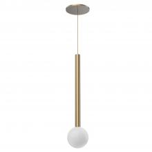 Kuzco Lighting Inc PD15518-BG - Elixir 18-in Brushed Gold LED Pendant