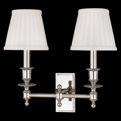 2 LIGHT WALL SCONCE