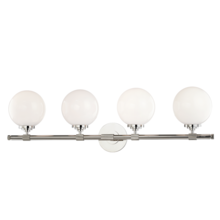 Hudson Valley 3704-PN - 4 LIGHT BATH BRACKET