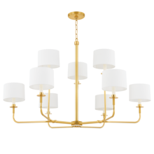 Hudson Valley 9148-AGB - Paramus Chandelier