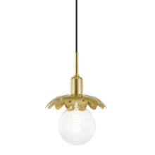 Mitzi by Hudson Valley Lighting H353701-AGB - Alyssa Pendant