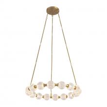 Alora Lighting CH321032NB-UNV-010 - Marni 32-in Natural Brass LED Chandelier