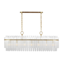 Visual Comfort & Co. Studio Collection CC1307BBS - Beckett Linear Chandelier